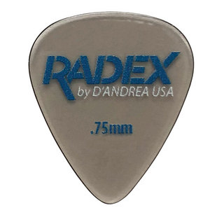 D'Andrea RADEX RDX351 0.75mm ギターピック 6枚入り