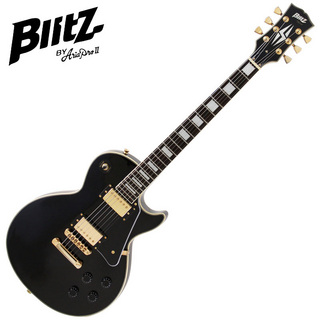 BLITZ by ARIA BLP-CST BK レスポールカスタム ブラック エレキギター 黒BLPCST