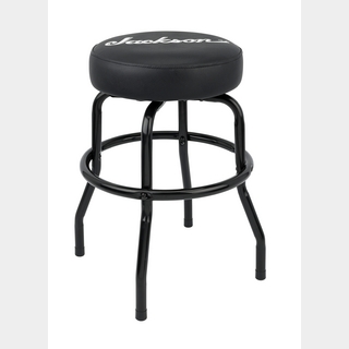 Jackson ジャクソン Jackson Logo Barstool, Black 24" ブランドバースツール