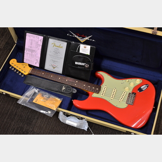 Fender Custom Shop1963 Stratocaster Journeyman Relic CC Hardware ～Aged Fiesta Red～ #CZ574392 【軽量3.35kg】