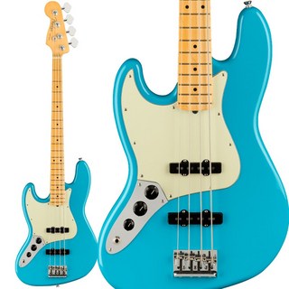 Fender【入荷待ち、ご予約受付中】 American Professional II Jazz Bass LEFT-HAND (Miami Blue/Maple)