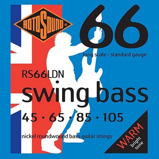 ROTOSOUND RS66LDN Swing Bass’round wound Nickel