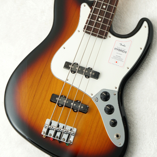 Fender MIJ HYBRID II JAZZ BASS 3-Color Sunburst / 3CS 【現代的で馴染みやすいモデル】【3.90kg】