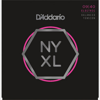 D'Addario NYXL0940BT 09-40 スーパーライト バランスドテンションエレキギター弦