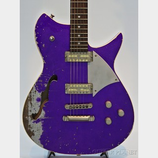 FANO Alt de facto RB6T -Purple Sparkle Medium/Heavy Distress-【カスタムカラー】【Gold Foil】【金利0%!】