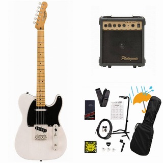 Squier by Fender Classic Vibe 50s Telecaster Maple FB White Blonde エレキギター PG-10アンプ付属エレキギター初心者セッ