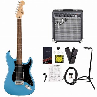 Squier by Fender Sonic Stratocaster Laurel Fingerboard Black Pickguard California Blue FenderFrontman10Gアンプ付属エ