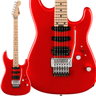 CharvelMJ San Dimas Style 1 HSS FR M Metallic Red エレキギター