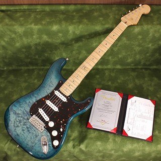 Fender Custom Shop【USED】IKEBE 45th Anniversary Custom Stratocaster NOS Custom Blue Burst Master Built By Kyle McM...
