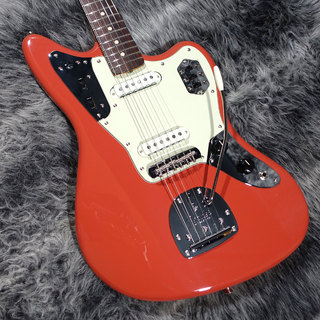 Fender FSR Made in Japan Traditional II 60s Jaguar RW Fiesta Red Matching Head