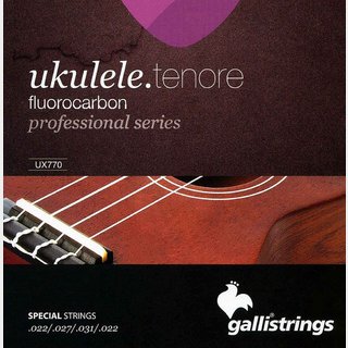Galli StringsUX770 Flurocarbon Tennor テナー用ウクレレ弦 イタリア製 【梅田店】