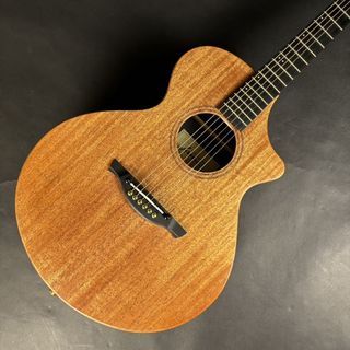 James J-300C II Satin Mahogany エレアコ 生音エフェクト トップ単板 簡単弦高調整システム チタン合金フレット