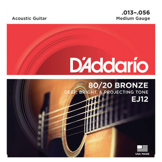 D'Addarioダダリオ EJ12 Bronze Medium アコースティックギター弦