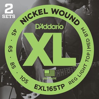 D'AddarioEXL165TP XL Nickel Twin Packs / 2 Sets Long