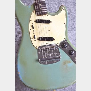 Fender1965 Mustang "Slab Board & B Neck" Blue [3.10kg] [Lシリアル]