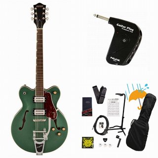 GretschG2622T Streamliner CenterBlock DC withBigsby Laurel FB Broad’Tron BT-3S PickupsSteelOlive GP-1アン