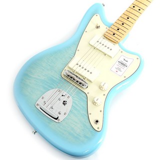 Fender 2024 Collection Hybrid II Jazzmaster FMT (Flame Celeste Blue/Maple)