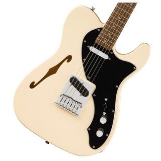 Squier by FenderAffinity Series Telecaster Thinline Laurel Fingerboard Black Pickguard Olympic White スクワイヤー【