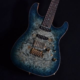 HISTORY HSE/SSH-Premium/Limited Burl Maple Top Trance Blue Burst【現品画像】