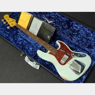 Fender Custom ShopLimited Edition 1960 Jazz Bass Relic Super Faded/Aged Sonic Blue