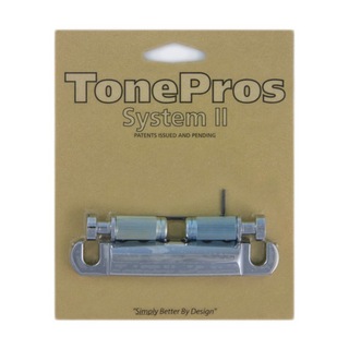 TONE PROS T1ZS-C Standard Tailpiece クローム ギター用テールピース