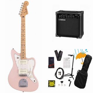 FenderMade in Japan Junior Collection Jazzmaster Maple FB Satin Shell Pink YAMAHA GA15IIアンプ付属初心者セ