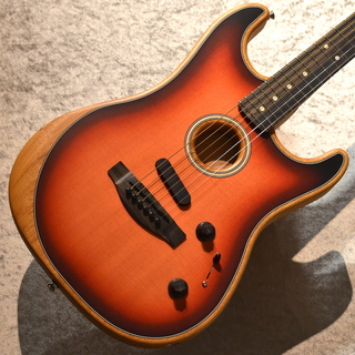 Fender American Acoustasonic Stratocaster Ebony Fingerboard 3-Color Sunburst  #US211904A 【2.36kg】