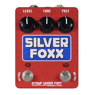 Stomp Under FootSILVER FOXX ファズ ギターエフェクター