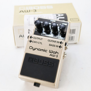 BOSS AW-3 ダイナミックワウ　チョコプリン Boss AW-3 Dynamic Wah - YouTube
