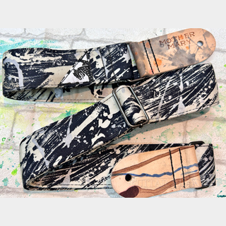 Mother Mary"Pollock" Guitar Strap  【ハイエンドフロア在庫品】【Made In USA】【ハンドメイド】