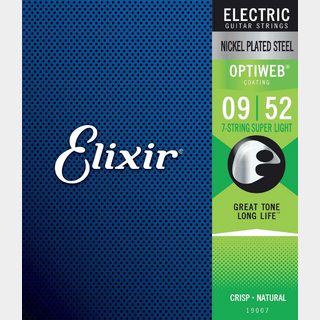Elixir OPTIWEB SUPER LIGHT(7弦用)  #19007【09-52/エレキギター弦/7弦用】