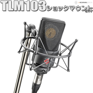 NEUMANN TLM 103 mt ブラックStudio set コンデンサーマイク ショックマウント付属 スタジオセット