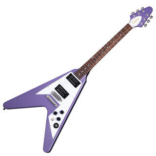 Epiphoneエピフォン Kirk Hammett 1979 Flying V Purple Metallic エレキギター