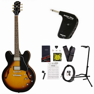 Epiphone Inspired by Gibson ES-335 Vintage Sunburst セミアコ ES335 GP-1アンプ付属エレキギター初心者セット【WE
