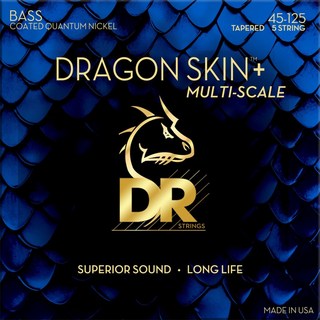 DR 【6月中旬入荷予定、ご予約受付中】DRAGON SKIN＋Quantum Nickel for Bass DBQM5-45 【マルチスケール5...