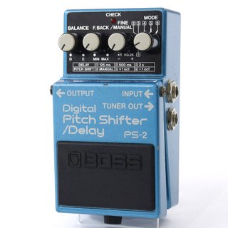 BOSS PS-2 ピッチシフター/ディレイ レビュー】BOSS PS-2 Digital Pitch Shifter/Delay - あさぎ
