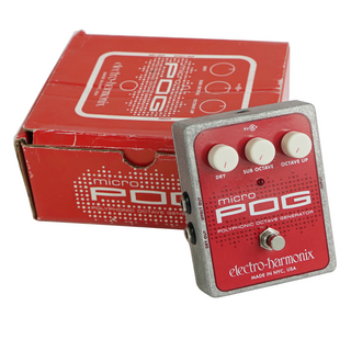 Electro-Harmonix 【中古】 Micro POG ポリフォニック・オクターブ・ジェネレーター ギターエフェクター