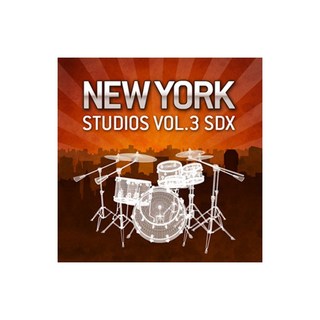 TOONTRACK DRUM MIDI - NEW YORK STUDIOS VOL.3(オンライン納品専用)※代引きはご利用いただけません