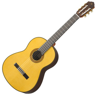YAMAHACG192S クラシックギター 650mm ソフトケース付き 表板:選定松単板／横裏板:ローズウッド　※傷写真あり