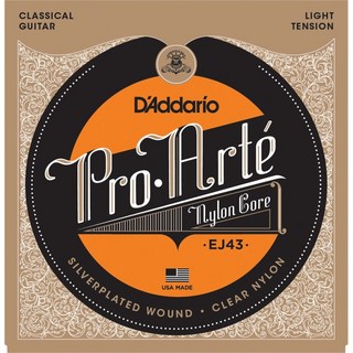 D'AddarioPro-Arte Classical Guitar Nylon Strings [EJ43 Light Tension]