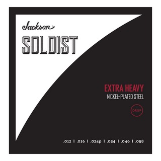 JacksonSoloist Strings Drop Extra Heavy .012-.058 エレキギター弦