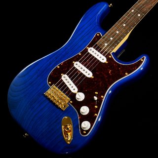 Fender ISHIBASHI FSR MIJ Traditional 60s Stratocaster Ash Body w/57-62 Pickups Blue Transparent