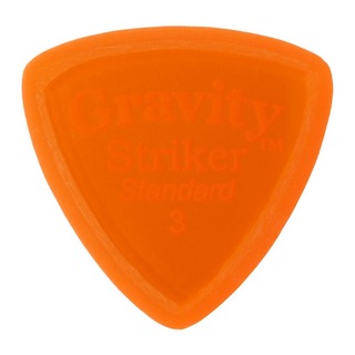 Gravity Guitar Picks Striker -Standard Master Finish- GSRS3M 3.0mm Orange ギターピック