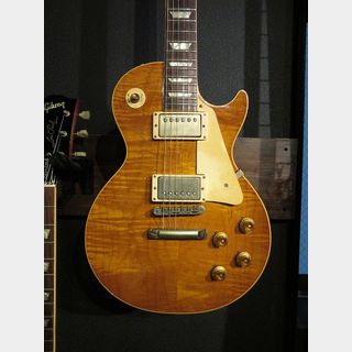 Gibson Custom Shop True Historic 1958 Les Paul"Hard Rock Maple Top" Murphy Aged Golden Poppy Burst