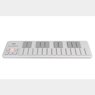 KORGSlim-Line USB Keyboard nanoKEY 2 White 【福岡パルコ店】