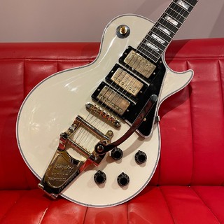 Gibson Custom ShopMurphy Lab 1957 Les Paul Custom Reissue 3PU w/Bigsby Ultra Light Aged Polaris White【御茶ノ水本店 FI