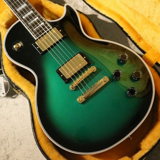 Gibson Custom Shop 【現地選定品!】Les Paul Axcess Custom Stop Bar Gloss ~Emerald Burst~ #CS302128【軽量3.56kg】