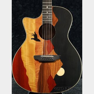 Luna Guitars Vista Wolf Tropical Wood A/E Lefty 《左利き用エレアコ》【オンラインストア限定】