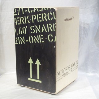 Schlagwerk SR-CP404BLK [2 in One Cajon～Black/ カホン・バッグ付属]【店頭展示特価品】