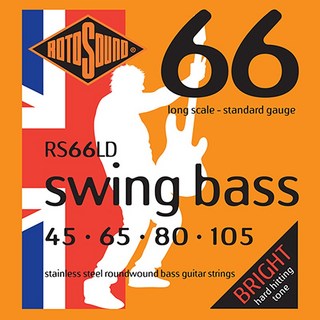 ROTOSOUND 【PREMIUM OUTLET SALE】 RS66LD Swing Bass’round wound